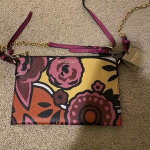 New Burberry floral bag